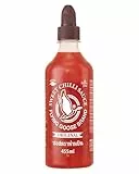 FLYING GOOSE Sriracha Chilisauce, Sweet Chilli Sauce, braune Kappe, süß-scharfe Würzsauce aus Thailand, vegan, glutenfrei, 1 x 455 ml