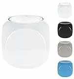 Spirella Kosmetikeimer 1 Liter Abfalleimer Schwingdeckeleimer Tischabfalleimer Dice Weiß, 14 x 14 cm