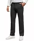 Zetieny Herren Chino Hose Casual Chinohose Baumwolle Stoffhose Slim Fit Stretch Anzughose Bequem Business Freizeit Hosen mit Taschen