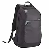 Targus TBB565GL Intellect Laptop-Rucksack 15,6' - Schwarz/Grau Wasserabweisend Gepolsterter Schultergurt