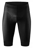 Gonso SQlab GO M, Herren Fahrradhose, Tights mit ergonomischem SQlab Sitzpolster, Innovative Schnittführung ohne Seitennaht, Enganliegende Passform, Schwarz, Gr. L