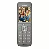 Gigaset CL660HX - design DECT-Mobilteil mit Ladeschale - Fritzbox-kompatibel - hochwertiges Schnurloses Telefon für Router und DECT-Basis, anthrazit-metallic [Deutsche Version] [Ohne Basis]