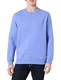 Tommy Jeans Herren TJM REG S Flag Crew EXT DM0DM20741 Pullover Sweatshirt, Blau (Light Horizon Blue), L, Blau (Light Horizon Blue), L