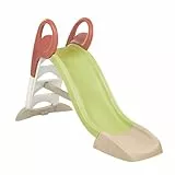 Smoby Life - KS Rutsche mit min. 30% Recycling-Anteil– Große Rutsche mit Wasseranschluss, 1,50 Meter lang, mit Rutschauslauf, Verstrebung, für Kinder ab 2 Jahren