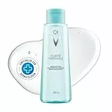 Vichy Pureté Thermale Belebende und hautperfektionierende Reinigungslotion, Ideale Vorbereitung für Pflegeroutinen, Kräftigend und erfrischend, Für alle Hauttypen, 200 ml