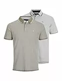 JACK & JONES JJEPAULOS Polo SS 2PK MP NOOS