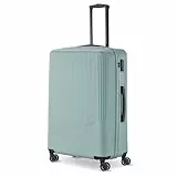 Travelite 4-Rad Hartschalenkoffer groß 96 Liter, Gepäck Serie Bali: ABS Hartschalen Trolley mit TSA Kombinationsschloss, 77 cm