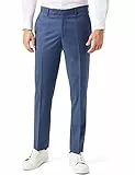 Pierre Cardin Anzughose für Herren, Modell Dupont Futureflex - Regular Fit, mit Stretch-Anteil - Elegante, Klassische Business Hose, Baukasten System - Blau