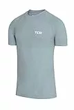 TCA Herren SuperKnit Funktions Laufshirt - Hellblau, M