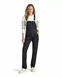 G-STAR RAW Damen Slim Latzhose, Schwarz (dk black D24264-C105-6484), M