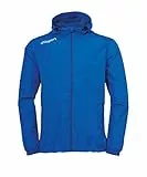uhlsport Essential Rain Jacket wasserdichte Jacke für Herren L Blau/Weiß