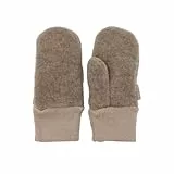 maximo GOTS MINI-Fausthandschuhe Daumen, Wollfleece, Strickbund Made in Germany Wollfleece