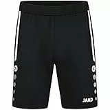 JAKO Herren Trainingsshorts Allround, Schwarz, L