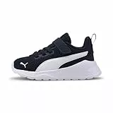 PUMA Unisex Kinder Anzarun Lite Ac Inf Turnschuhe, Peacoat Puma White, 26 EU