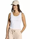 CECIL Damen B322820 Basic Top, White, M