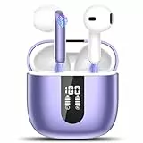 Bluetooth Kopfhörer, In Ear Kopfhörer Kabellos Bluetooth 5.4 Kabellose Kopfhörer mit 4 Mic, 2025 Kabellose Kopfhörer 50 Std ENC Noise Cancelling Earbuds Tiefer Bass, IP7 Wasserdicht Ohrhörer, USB-C