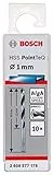 Bosch Professional 10 Stück HSS Spiralbohrer PointTeQ (für Metall, 1 x 12 x 34 mm, Zubehör Bohrschrauber)