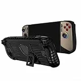 Advokingtap Schutzhülle für MSI Claw 8 AI+ Handkonsole, weiche TPU-Hülle mit Ständer, leichtes Design, präzise Passform, schwarz, 30,5 x 13 x 4 cm
