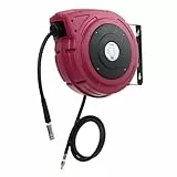 ELMAG Schlauchaufroller EUROREEL AIR 10/15 | 15 m Schlauch | Ø 10x15 mm | 15 bar | Zuleitung 0,9 m | Wandmontage | Druckluftschlauch