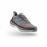WOCK ASTROPRO Casual Business Sneakers | Leichte, strapazierfähige und bequeme Arbeitsschuhe Unisex und waschbar, grau, 40 EU