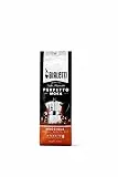 Bialetti - Perfetto Moka Nocciola: Gemahlener Kaffee mit mittlerer Röstung, Haselnuss-Aroma, 250g, Beutel mit Aromaschutzventil