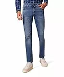Pierre Cardin Herren Jeans PC-Lyon | Männer Hose | Tapered fit | Blue Fashion Vintage Washed | Blue Fashion Vintage 8054 6828 | 34W - 32L