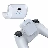 DR1TECH GameBat Akku Für Dualsense PS5 Controller 1500 Mah - Verdoppeln Sie Ihre Spielzeit - PS5 Controller Zubehör [Amazon Exclusive]