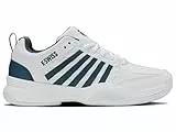 K-Swiss Tennis Herren Court Express 2 Carpet Tennisschuh, White/Stargazer, 46 EU