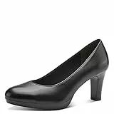 Tamaris Damen Klassische Pumps, Frauen Absatzschuhe,TOUCHit-Fußbett,Absatzschuhe,high Heels,hochhackige Schuhe,stoeckelschuhe,Black,37 EU
