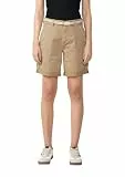 s.Oliver Shorts mit geflochtenem Gürtel und Garment Dye