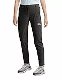 Jack Wolfskin Damen Hikeout Pants Wanderhose, Schwarz, 42 EU
