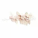Beaupretty Strass Braut Haarkamm Kristall Kopfschmuck Haarschmuck Hochzeit Zubehör Für Brautjungfern Und Besondere Anlässe 5.9X2.4 Zoll