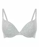 Hunkemöller Vorgeformter Push-up-Bügel-BH aus Baumwolle - Grey - 80D