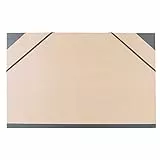 Clairefontaine 44100C Kraft Zeichenmappe (Gummizug, Rücken 30 mm, DIN A3+, innen: 29,7 x 42 cm, außen: 32 x 45 cm, ideal zur Aufbewahrung Ihrer Werke) braun