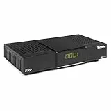 TechniSat HD-C 233 - HD-Receiver für digitales Kabelfernsehen (HDTV, DVB-C, HDMI, SCART, USB 2.0, RF in, EPG, Fernbedienung) schwarz