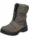 Josef Seibel Damen Winterstiefel Colorado 58,Weite G (Normal),Wechselfußbett,wasserdicht,Winterschuhe,uebergangsstiefel,Bronze,40 EU