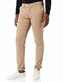 Atelier GARDEUR, Benito, Herren Chino Jeans Hose Gabardinestretch Camel W 34 L 32