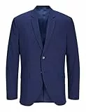 JACK&JONES Herren JPRBUSHWICK Harry Blazer Slim Anzugjacke, Medieval Blue/Fit:Slim FIT, 52