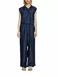 ESPRIT Damen 053EO1L301 Overalls, 901/Blue Dark Wash, 36