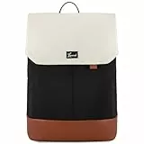 LOVEVOOK Rucksack Damen, Groß Wasserdichter Laptop Daypack Reiserucksack Arbeitstasche Elegant mit 15,6 Zoll Laptopfach, Schulrucksack Business Travel Backpack Women für Uni Reise Büro Alltag, Schwarz