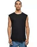 Urban Classics Herren T-Shirt Open Edge Sleeveless Tee, ärmelloses T-Shirt für Männer, Rundhals, Baumwolle, erhältlich in vielen Farben, Größen XS-5XL