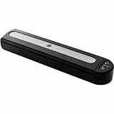 Wilfa TROUT Vakuumiergerät - verlängert die Haltbarkeit der Lebensmittel, geeignet für Sous Vide, 100 Watt, schwarz
