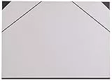 Clairefontaine 44620C Zeichenmappe (Gummizug, Rücken 30 mm, innen: 50 x 70 cm, außen: 52 x 72 cm, ideal zur Aufbewahrung Ihrer Werke) betongrau