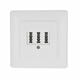 BIGtec TAE Dose Telefondose Unterputz NFF UP Anschlussdose 3x6-polig signalweiß weiß Telefon DSL-Splitter Fax Modem Router Anrufbeantworter