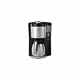 Melitta Look Therm Perfection - Filterkaffeemaschine - mit Thermokanne - Tropfstopp - 10 Tassen - Schwarz (1025-16)
