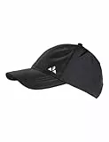 VAUDE Sun Cap, leichte Schildmütze zum Wandern, weitenregulierbar, Black