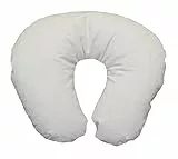 NaturGut Bio Dinkel Hörnchen Nackenhörnchen Nackenkissen ca. 37x33 Reisekissen Körnerkissen