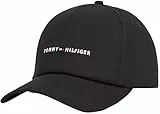 Tommy Hilfiger Herren Cap Foundation Soft 6 Panel mit Logo, Schwarz (Black), Einheitsgröße