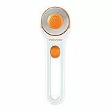 Fiskars Drehbarer Papierschneider, Stahl, 45 mm