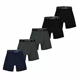 Lee Cooper Herren-Boxershorts, 5er-Pack, mehrfarbig, M
